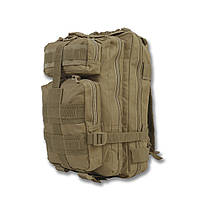 Тактический рюкзак COMPACT ASSAULT PACK Coyote 24L, Военный рюкзак зсу 24л, Рюкзак мужской тактический