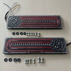 Ліхтар LED задн. вантажівок 24V (Біжить поворотник) (упаковані L+R, ціна за шт) (TEMPEST) TP 57.21.43