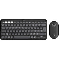 Комплект клавіатура та миша Logitech Pebble 2 Combo Graphite Wireless (920-012239)