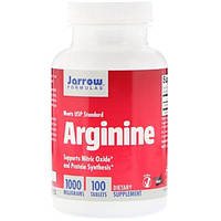 Аргинин Jarrow Formulas Arginine 1000 mg 100 Tabs JRW-15036 PS, код: 7517878