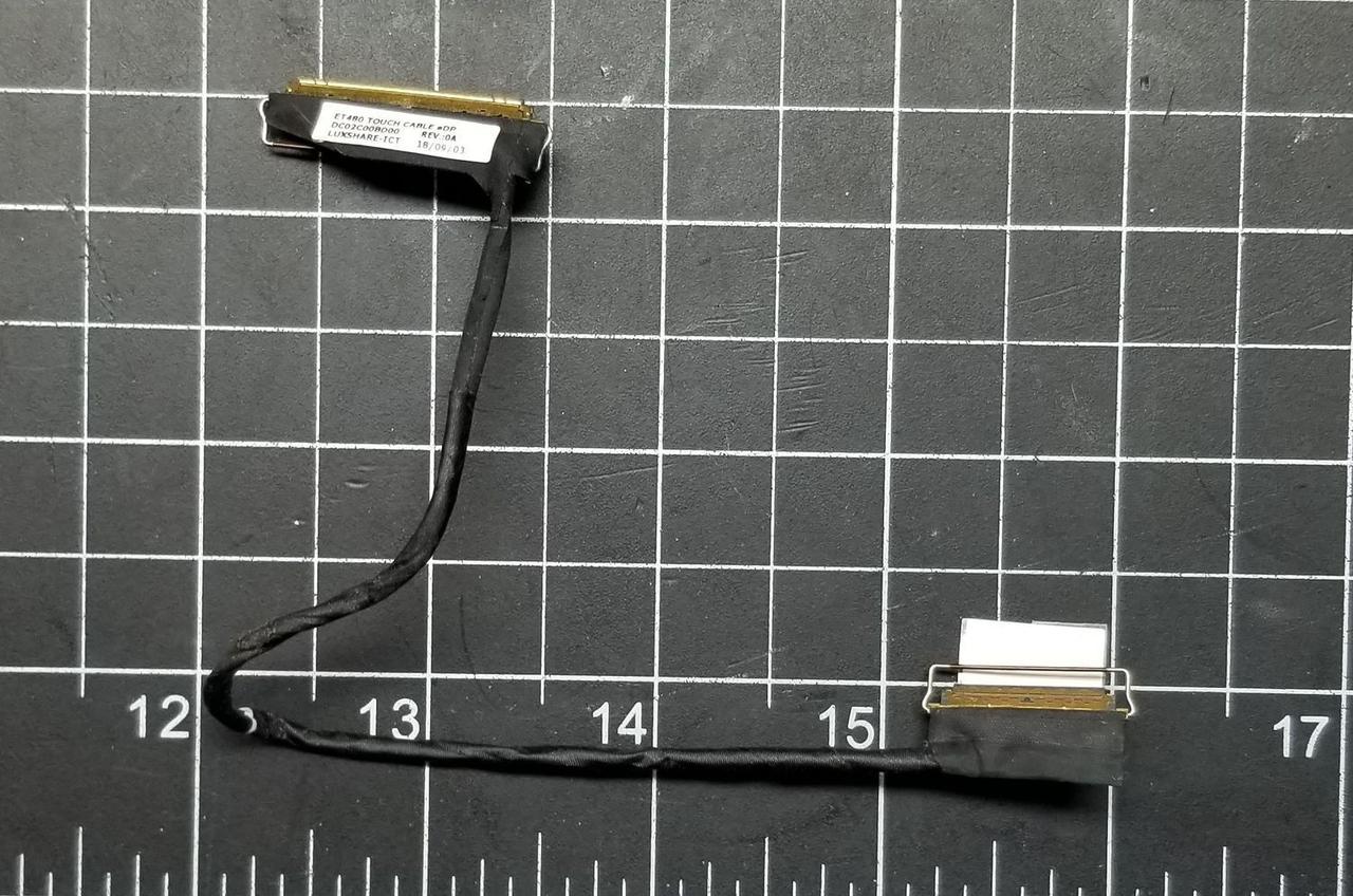 Шлейф Lenovo ThinkPad T480 40pin TOUCH (DC02C00BD00) БВ, фото 1