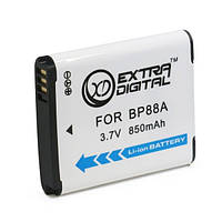 Аккумулятор для фотоаппарата Extradigital для Samsung BP88A Li  -  ion 850 mAh