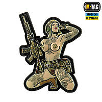 M-Tac нашивка Tactical girl №1 Skandinavik PVC MC ll