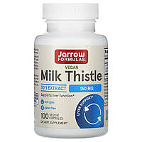 Расторопша (Milk Thistle), Jarrow Formulas, 150 мг, 100 капсул (JRW-14003)