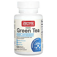 Зеленый чай (Green Tea), Jarrow Formulas, 500 мг, 100 капсул (JRW-17007)