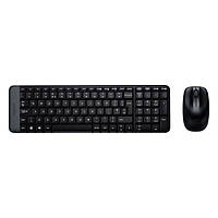 Комплект клавиатура и мышь Logitech MK220 Black