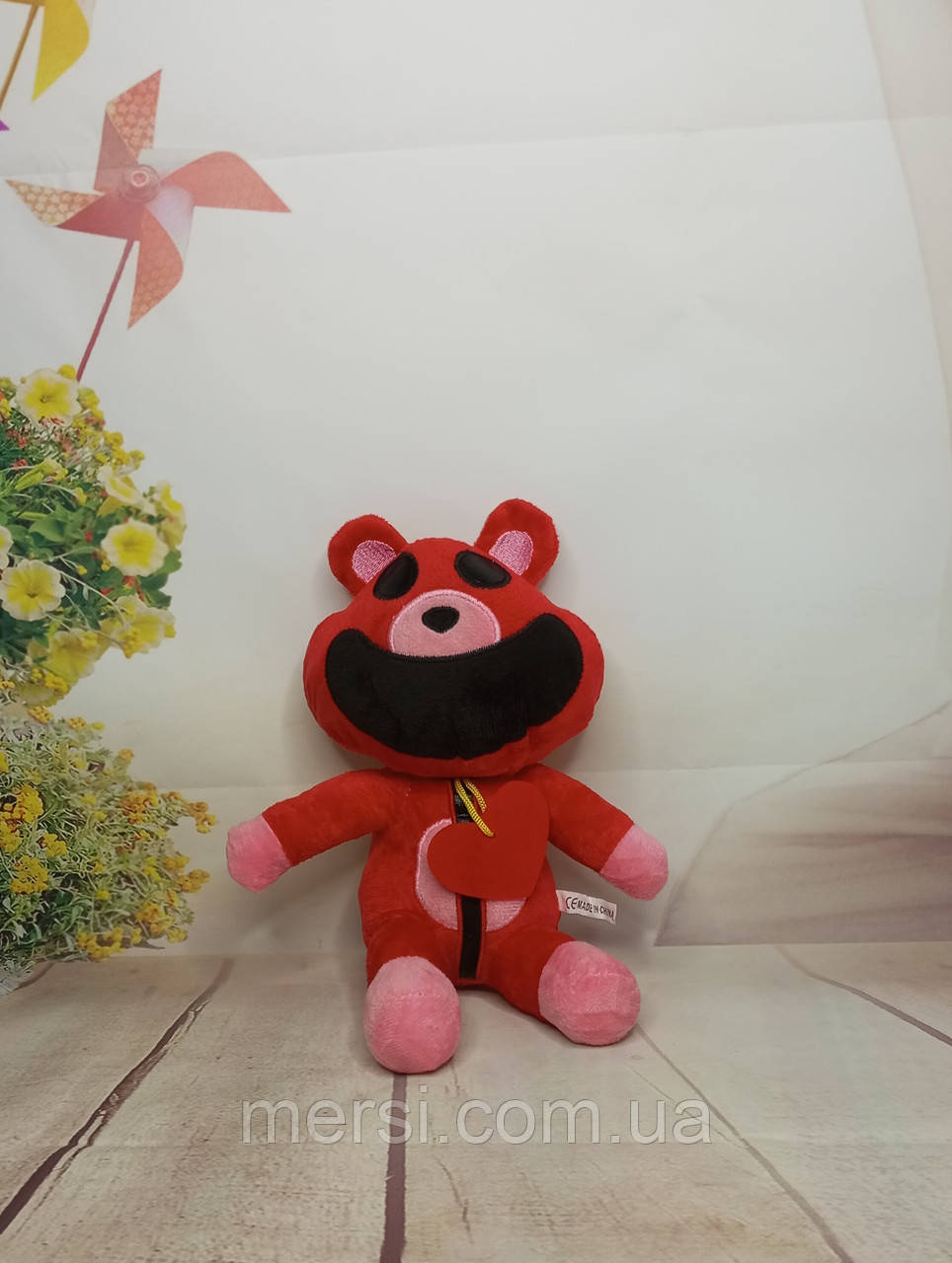 М'яка іграшка Усміхнені Тварини Звірята Боббі Обіймішка Smiling Critters Bobby BearHug Poppy Playtime 28 см