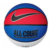 Мяч баскетбольный EVERYDAY ALL COURT 8P DEFL Nike N.100.4369.470.07 размер 7, Toyman