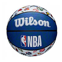 Мяч баскетбольный NBA ALL TEAM BSKT RWB Wilson WTB1301XBNBA размер 7, Toyman