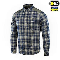 M-Tac рубашка Redneck Shirt Olive/Navy Blue S/R