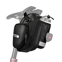 Велосипедная подседельная сумка с отсеком для фляги Rhinowalk X21557BK Черный