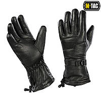 M-Tac перчатки зимние кожаные Black M