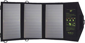 Портативна сонячна панель ALLPOWERS (AP-SP5V21W) 5V21W для зарядки телефону 2 USB-виходи Розкладна батарея з технологією iSolar
