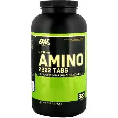 Аминокислоты Optimum Nutrition Superior Amino 2222 - 320 таблеток для ...