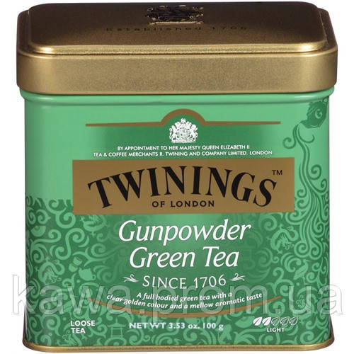 Чай Твайнінгс Twinings Gunpowder Green Tea 100г. — Купить Недорого на ...