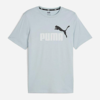 Футболка ESS+ 2 Col Logo Tee 58675926 Puma 3XL Голубой