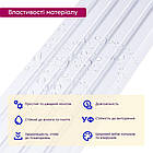Декоративна стінова рейка WPC Білий перламутр 3000*150*9 мм (дерево-полімерний композит), фото 5