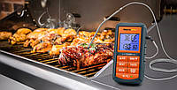 Термометр кухонный ThermoPro TP-06B (от -10 до +300 °С) с выносным датчиком. Прорезиненный корпус