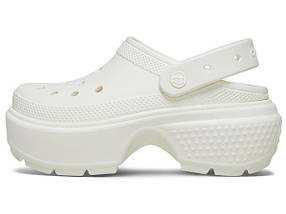 Сабо жіночі Crocs Stomp Slide Бежеві, фото 5