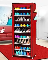 Стеллаж для хранения обуви Shoe Cabinet 160Х60Х30 | Полка для обуви Тканевый стеллаж для обуви
