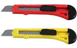 Ніж канцелярський, 18 мм, D6522, асорті. Delta by Axent