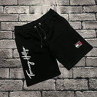 Жіночі шорти Tommy Hilfiger в чорному кольорі, матеріал котон, розміри від S -XXL