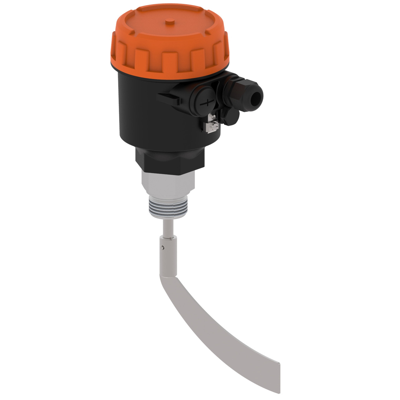 Сигналізатор рівня для силосів ротаційний стандартний ELF, 1" BSP, Алюміній, 24 VDC , корпус пластик B20p, фото 1