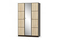 Шкаф для вещей Мебель Сервис Фантазия 3Д венге темный самоа VK, код: 6542133