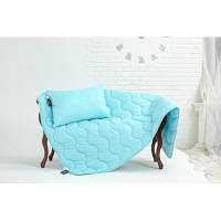 Одеяло MirSon антиалергенное EcoSilk 1631 Eco Light Blue 140х205 2200002647595 n