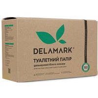Туалетная бумага DeLaMark 2 слоя 150 отрывов 6 рулонов 4820152331045 n