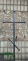 Крест из нержавейки на могилу из нержавеющей стали