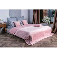 Покрывало Руно двустороннее декоративное Velour Rose 180х220 см 340.55_Rose n