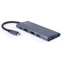 Концентратор Cablexpert USB-C 3-in-1 HUB/HDMI/PD A-CM-COMBO3-01 n