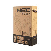 Зарядное устройство для автомобильного аккумулятора Neo Tools 2А/35Вт, 4-60Ач, для кислотних/AGM/GEL 11-890 n