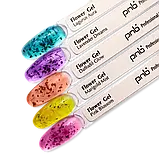 PNB Professional Гель із сухоцвітами Flower Gel, Marigold Mist, 5 мл, фото 3