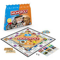 Игра настольная Монополия Monopoly hasbro кошки против собак cats vs. dogs