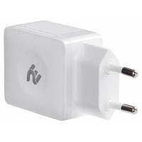 Зарядное устройство 2E Wall Charger Dual USB-A 2.4A + cable USB-C White 2E-WC1USB2.1A-CC n