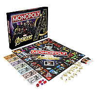 ПОД ЗАКАЗ 20+- ДНЕЙ Настольная игра Монополия Мстители Monopoly Marvel Avengers англ .язык