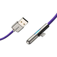 Дата кабель USB 3.1 AM to Lightning 2.0m CAL7C 1.5A 90 Purple Baseus CAL7C-B05 n