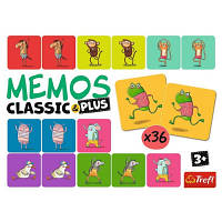Настольная игра Trefl Мемо Классическое Двигайся и играй Memos Classic&plus. Move and play 02271 n