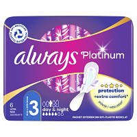 Гигиенические прокладки Always Platinum Day&Night Размер 3 6 шт. 8001090445032 n