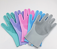 Рукавички для миття посуду Better Glove Силіконові міцні багатофункціональні рукавички