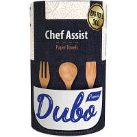 Бумажные полотенца Диво Premio Chef Assist 3 слоя 300 отрывов 1 рулон 4820003837566 n