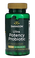 Swanson, Сверхэффективный пробиотик, 66,5 млрд КОЕ, 60 растительных капсул с ЭМБО