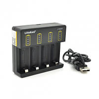 Зарядное устройство для аккумуляторов Liitokala 4 Slots, for Li-ion 3,7V accumulator, supply 5V/2A Lii-16340 n