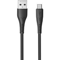Дата кабель USB 2.0 AM to Type-C PD-B85a Black Proda PD-B85a-BK n