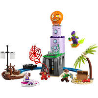 Конструктор LEGO Marvel Команда Паука на маяке Зеленого Гоблина 149 деталей 10790 n