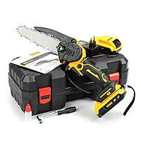 Минипила DeWalt DCM155N (5,0 А·час, шина 15 см) Сучкорез девольт компактный аккумуляторная экономичная