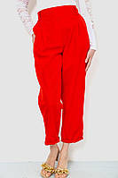 Брюки женские классические, цвет красный, размер L-XL, 102R335