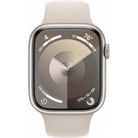Смарт-часы Apple Watch Series 9 GPS 41mm Starlight Aluminium Case with Starlight Sport Band - S/M MR8T3QP/A n